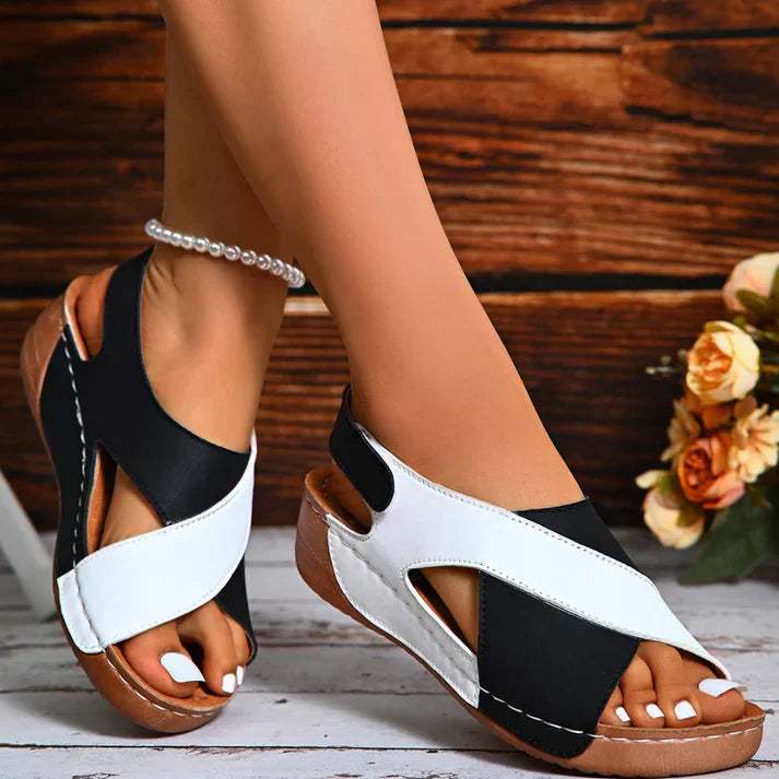 Milena™ - Ultra Comfortable Orthopedic Sandals with Slanted Heel for Women