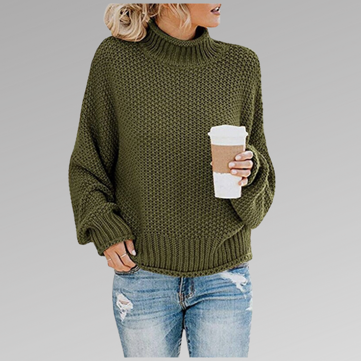 Loes™ - Women's Oversized Turtleneck Sweater 2025