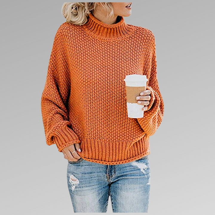 Loes™ - Women's Oversized Turtleneck Sweater 2025
