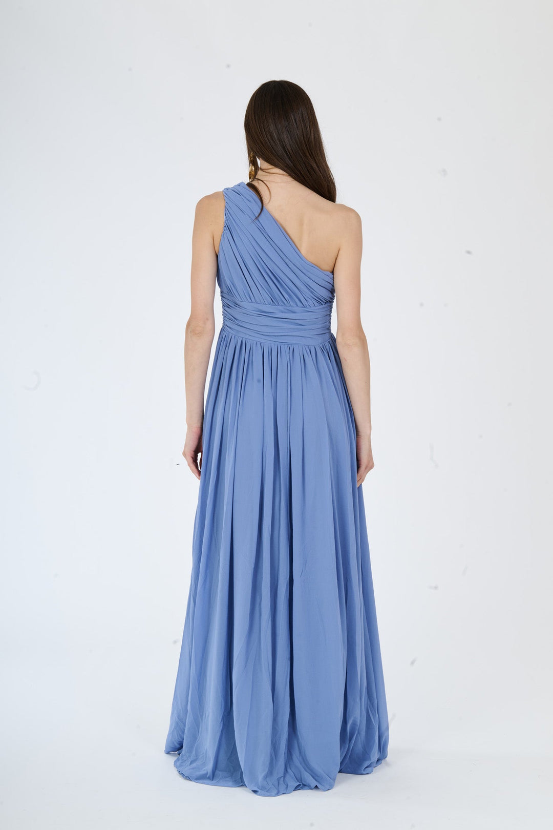 One-Shoulder Dress “Talia” with Elegant Draping