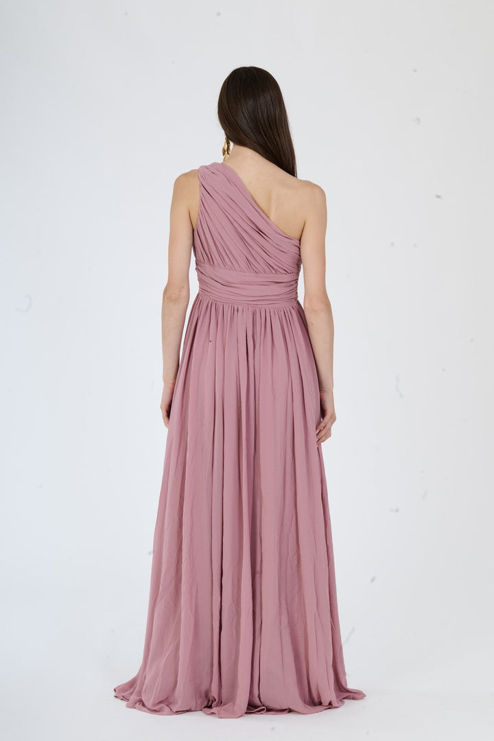 One-Shoulder Dress “Talia” with Elegant Draping