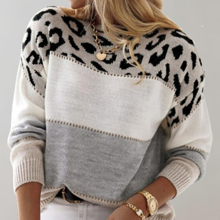 Bernadetta™ - Trendy and Comfortable Leopard Print Sweater