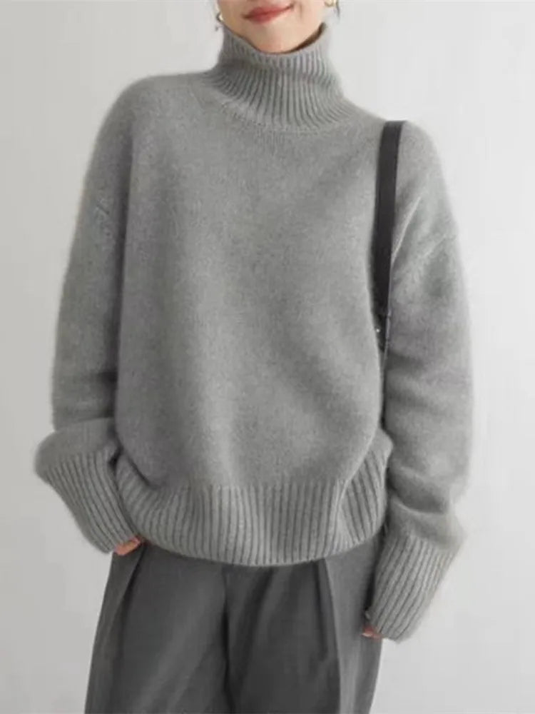 Karine™ - Comfortable and Soft Turtleneck Sweater