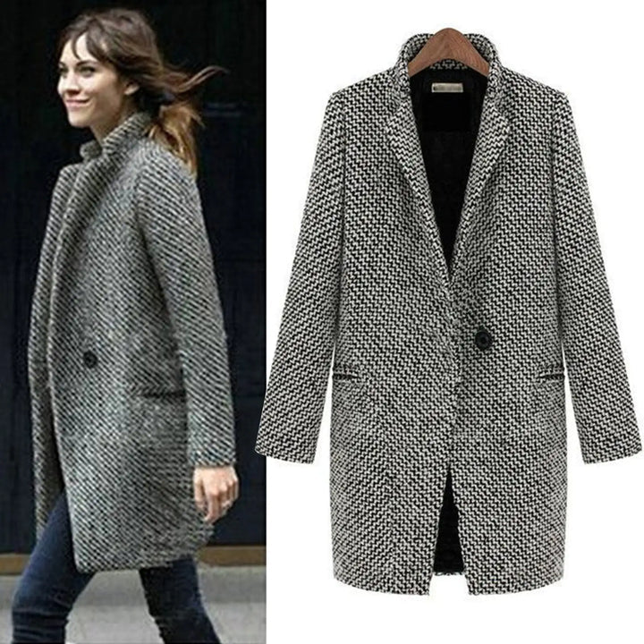 Barbara - Long Wool Coat