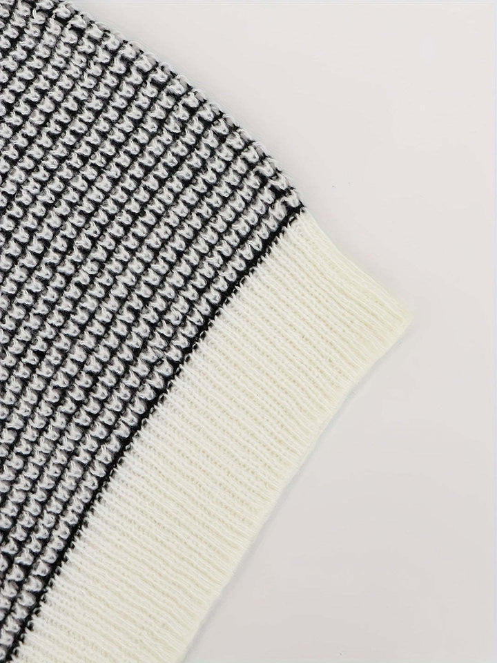 Bijou™ - Women's Knitted Sweater with Lantern Sleeves