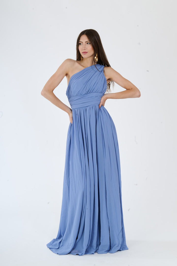 One-Shoulder Dress “Talia” with Elegant Draping