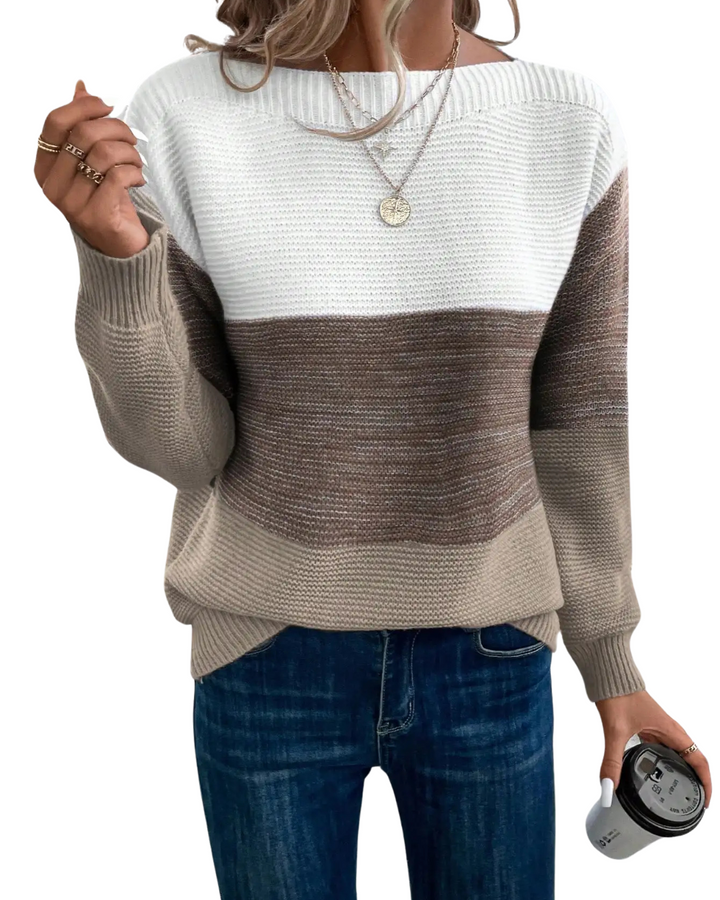 Maryse™ - Elegant and Comfortable Knitted Ombre Sweater