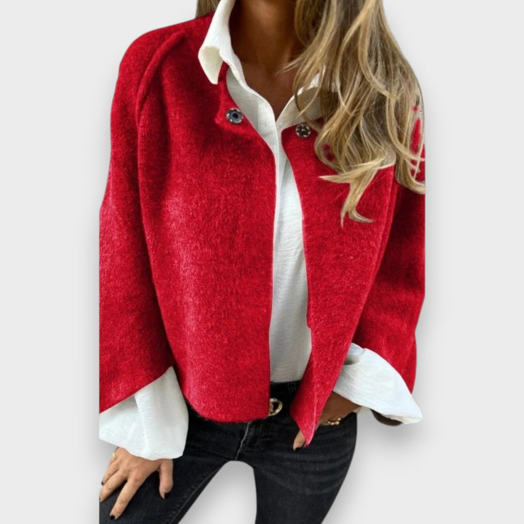 Ilse | Short jacket with elegantly flared sleeves