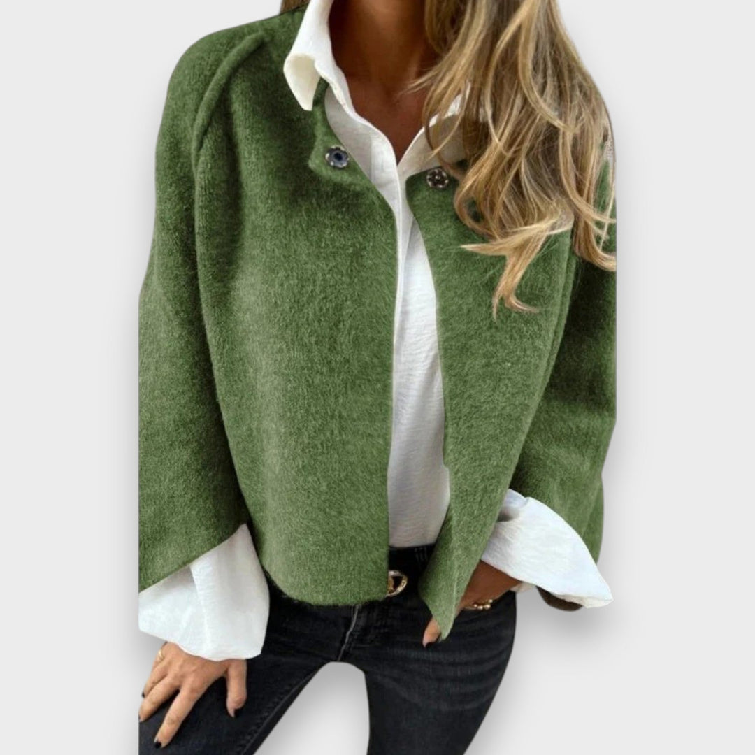 Ilse | Short jacket with elegantly flared sleeves