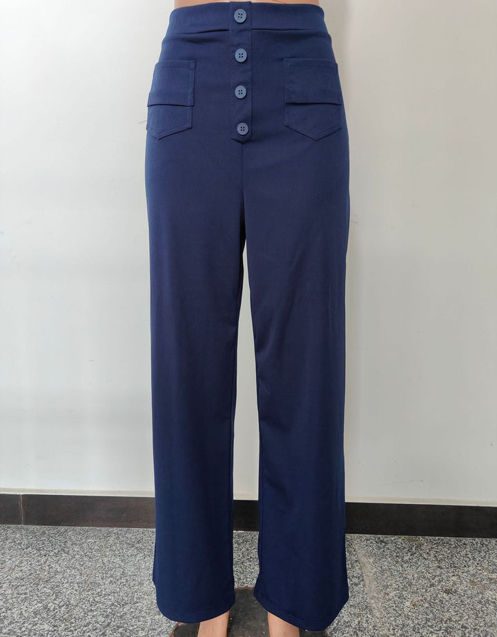 Nara™ - High Elasticity - High-Waisted Straight Leg Casual Pants