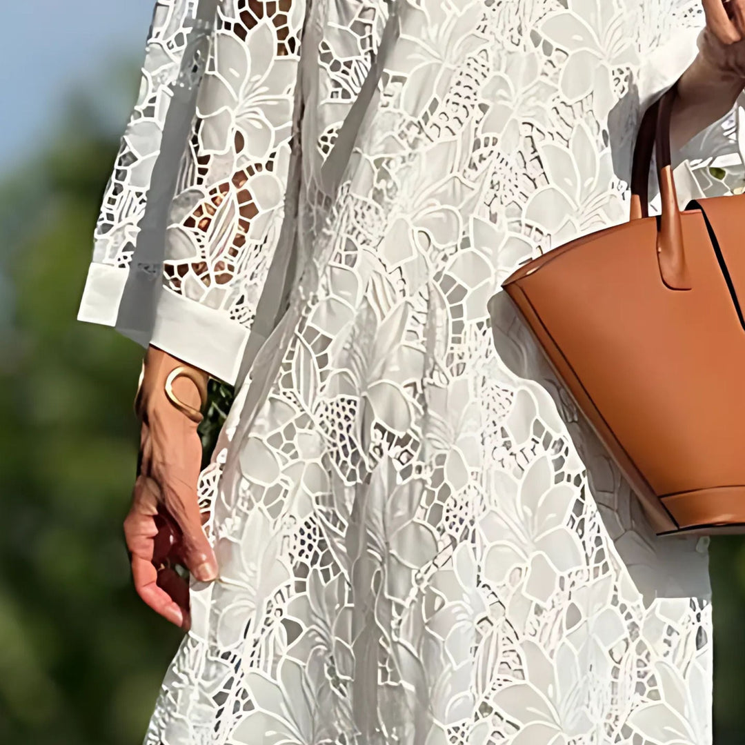 Liv™ - Embroidered Lace Dress for Women
