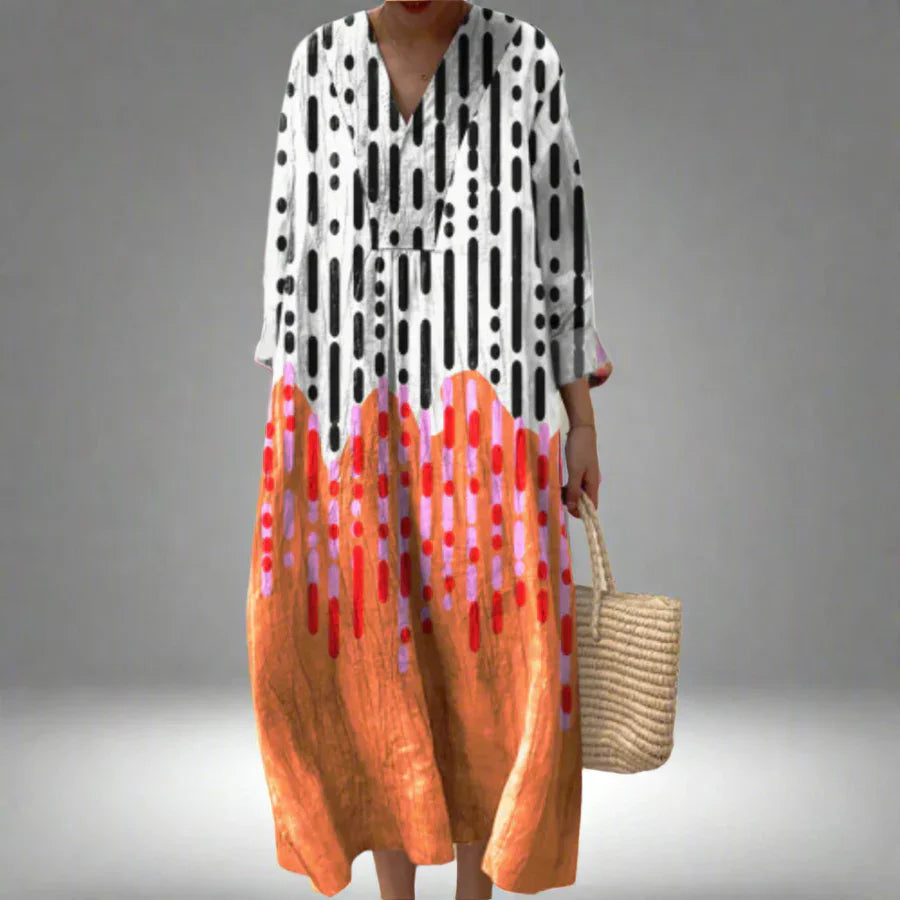 Galatea™ - Elegant Geometric Dress with Modern and Unique Design