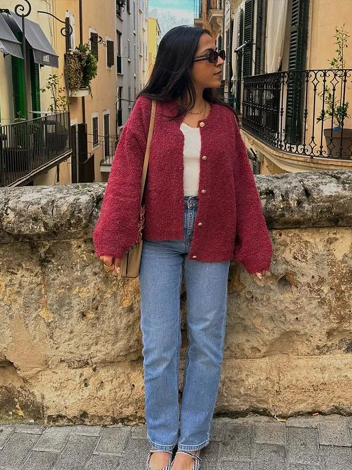 Jacinta™ - Cardigan classique vintage