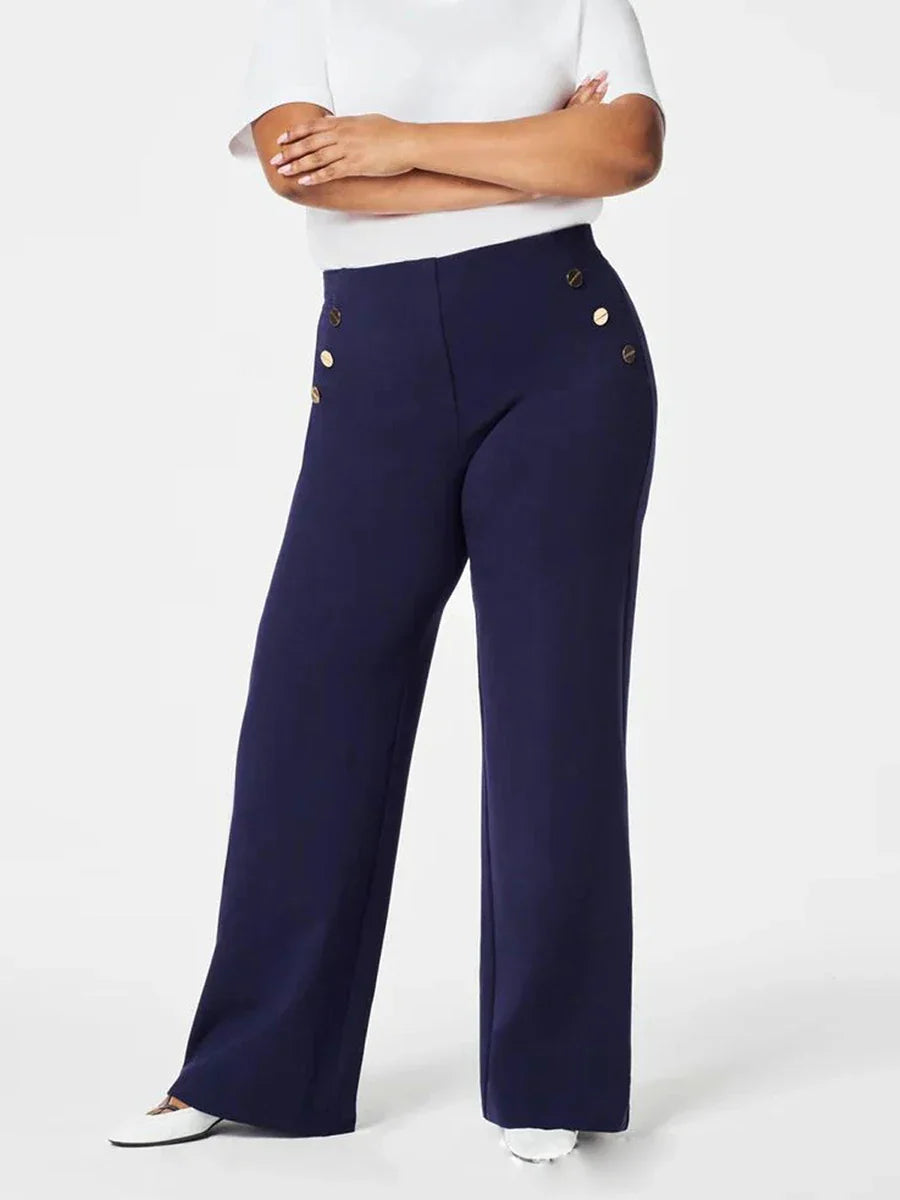 Élise™ - Elegant Wide-Leg Trousers for Women