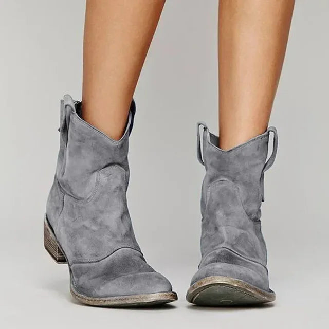 Dael™ - Vintage Cowboy Ankle Boots