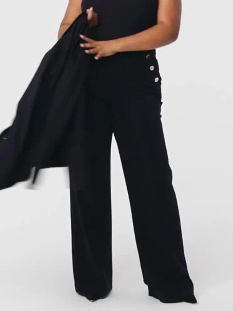 Élise™ - Elegant Wide-Leg Trousers for Women