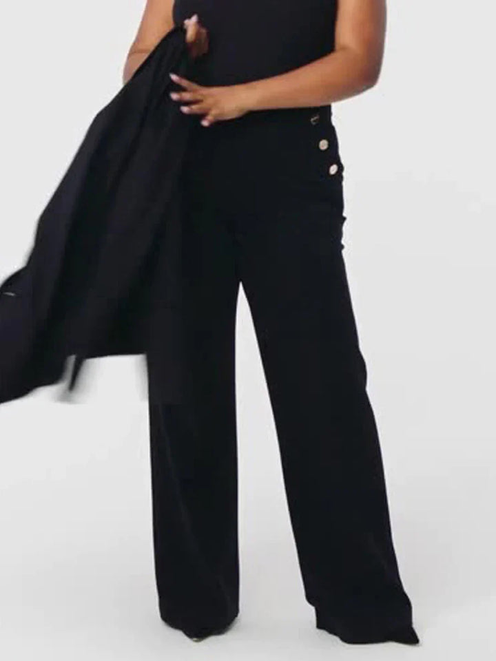 Élise™ - Elegant Wide-Leg Trousers for Women