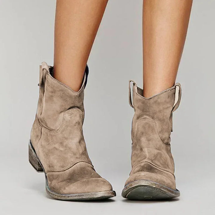 Dael™ - Vintage Cowboy Ankle Boots