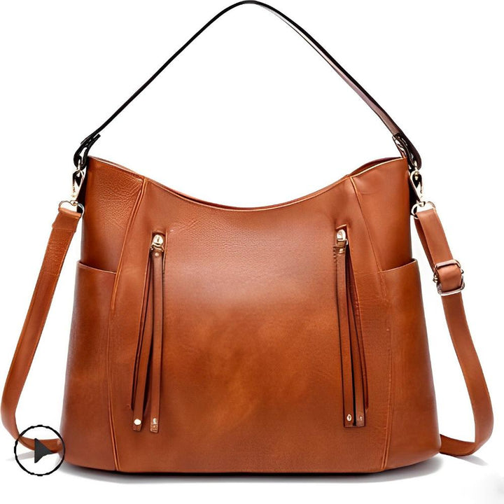 Tessa - Vintage Shoulder Bag with Classic Design