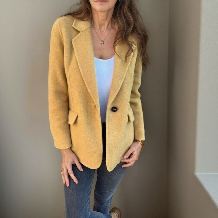 Leandra™ - Soft Button-Up Blazer