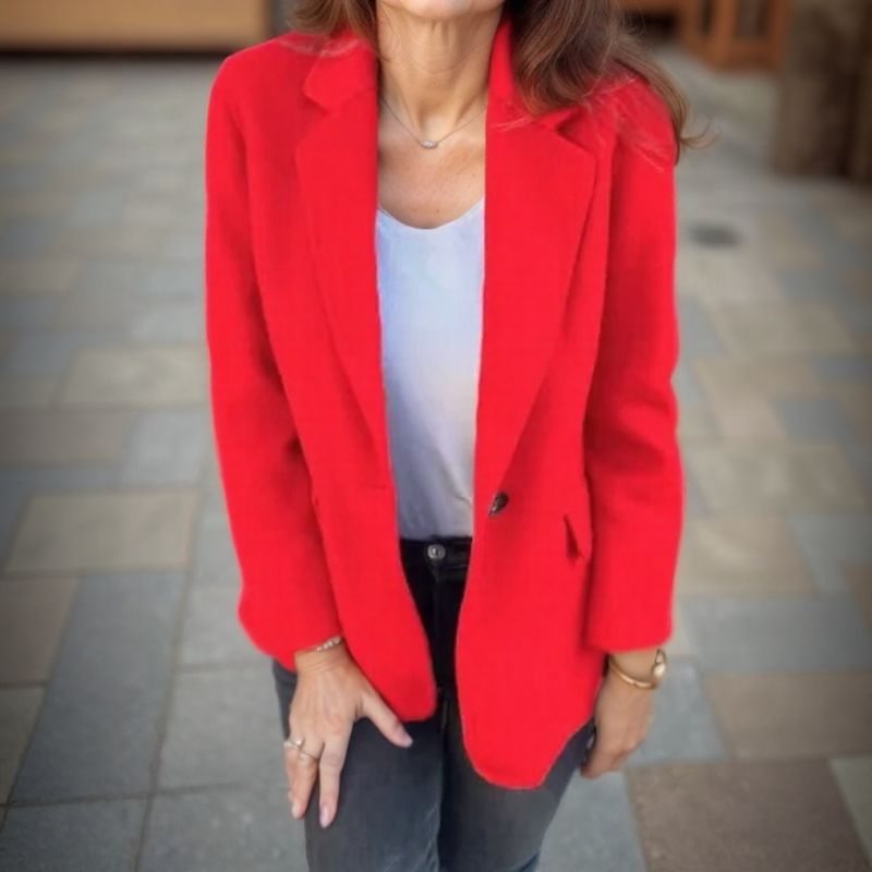 Leandra™ - Soft Button-Up Blazer