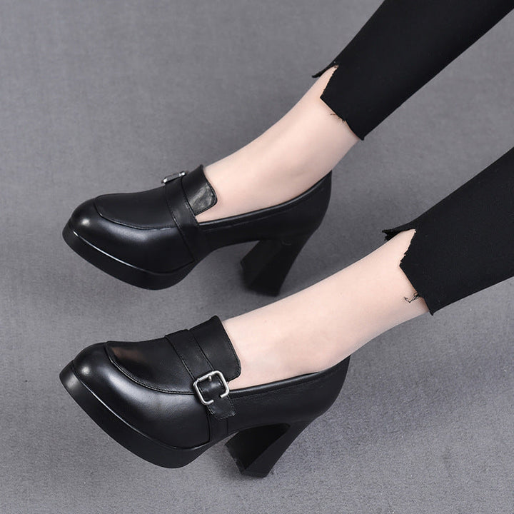 Universal Leather High Heels