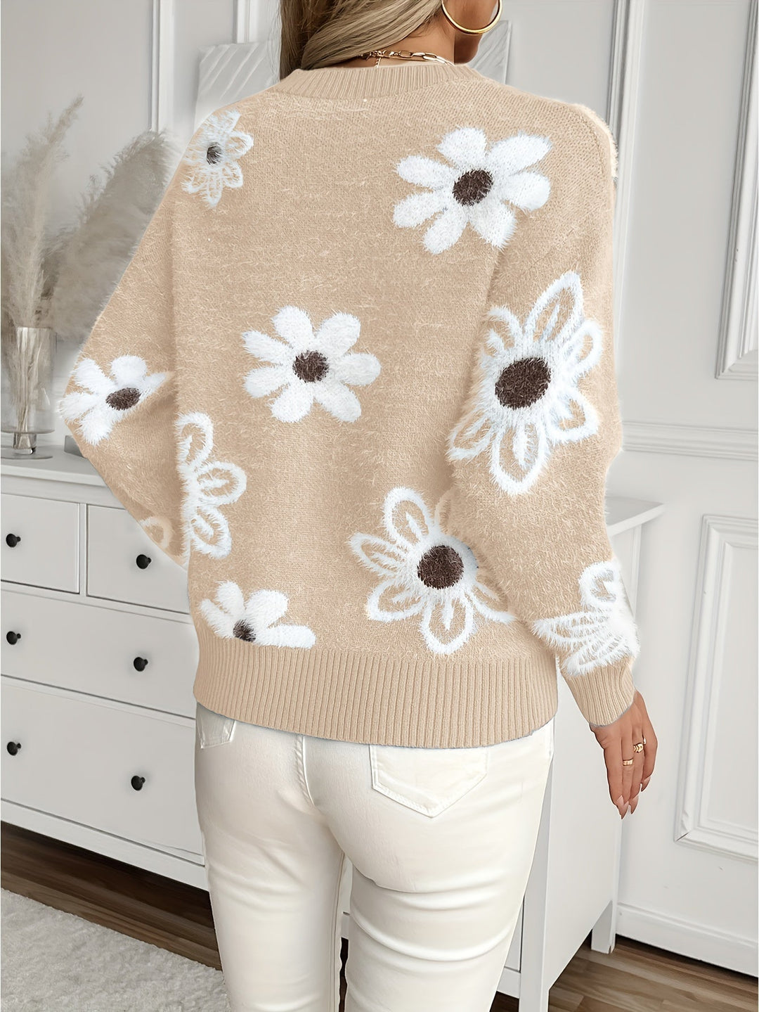 Madeleine™ - Floral Sweater for Women