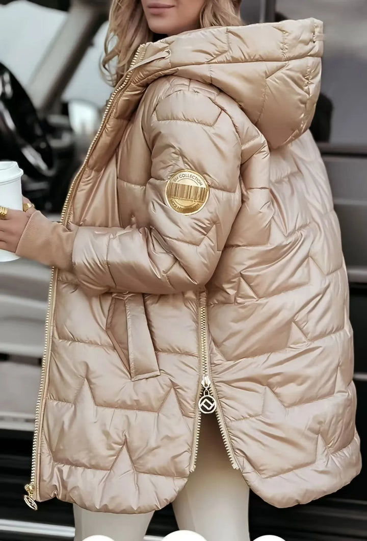 Olivia - Elegant Down Jacket with Hood