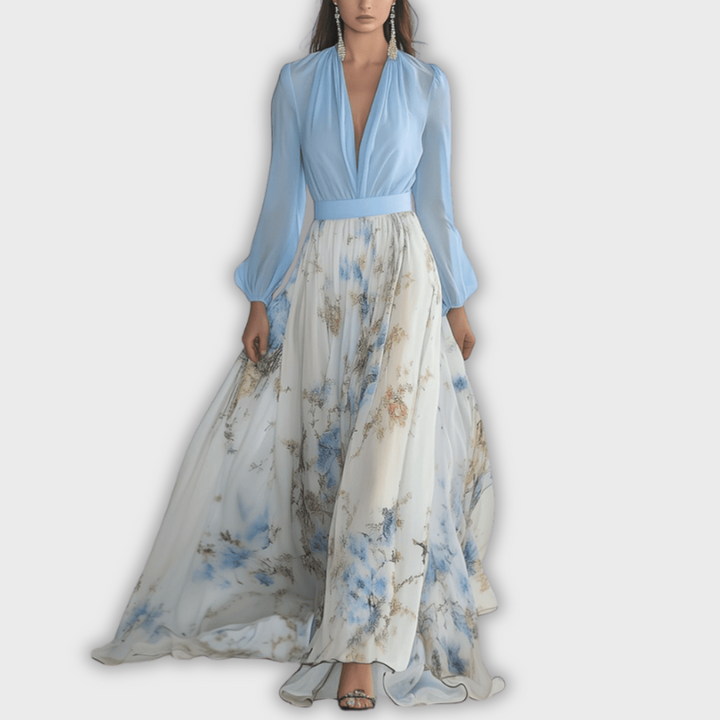 Tess™ Long Dress with Floral Print