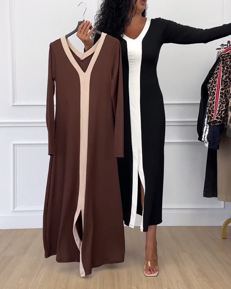 Gabrielle™ - Elegant Knit Dress Autumn Winter