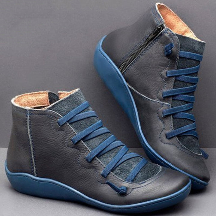 Rosalee™ - Comfortable Leather Boots with Arch Support