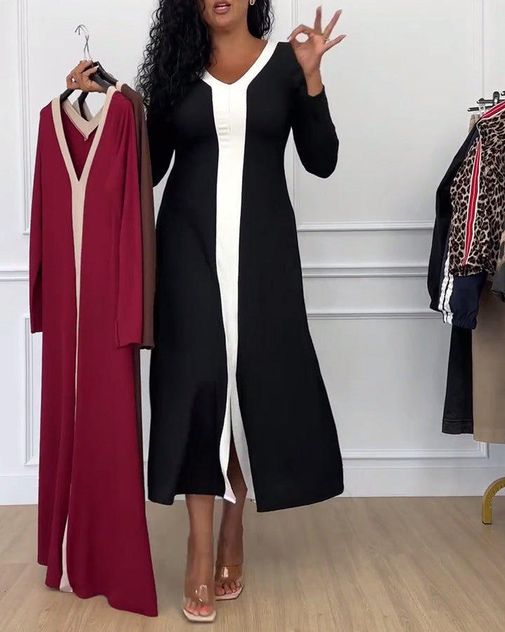 Gabrielle™ - Elegant Knit Dress Autumn Winter