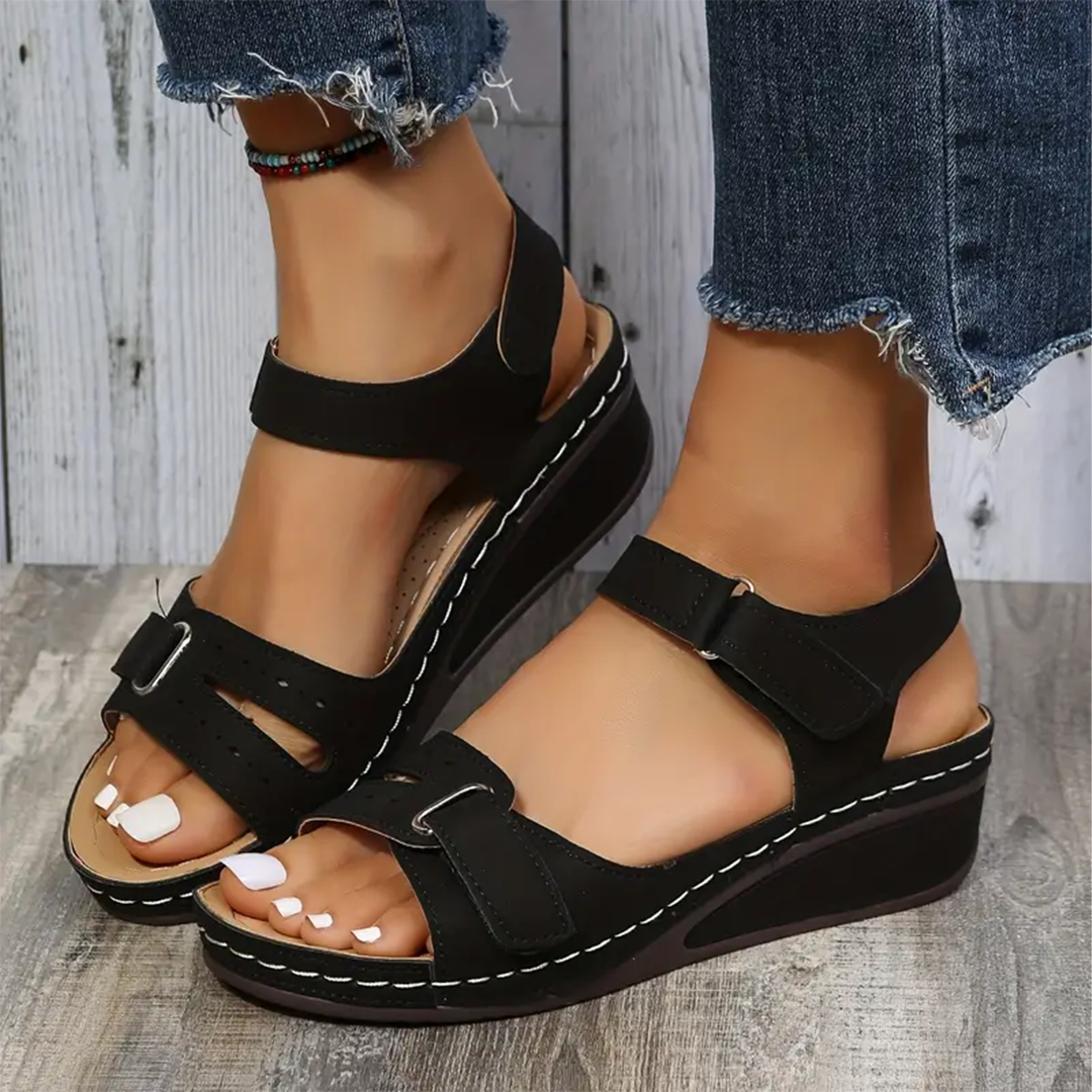 Nolwenn™ - Comfortable and Elegant Sport Sandals with Wedge Heel