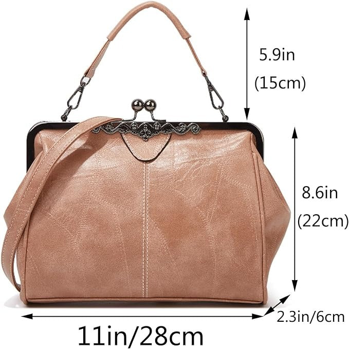 Mila - Timeless Vintage Bag with Elegant Flap Closure
