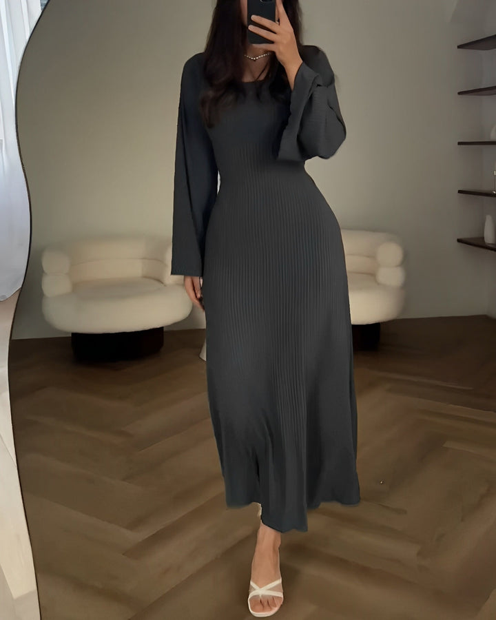 Sandrine™ - Elegant Maxi Dress in Knit