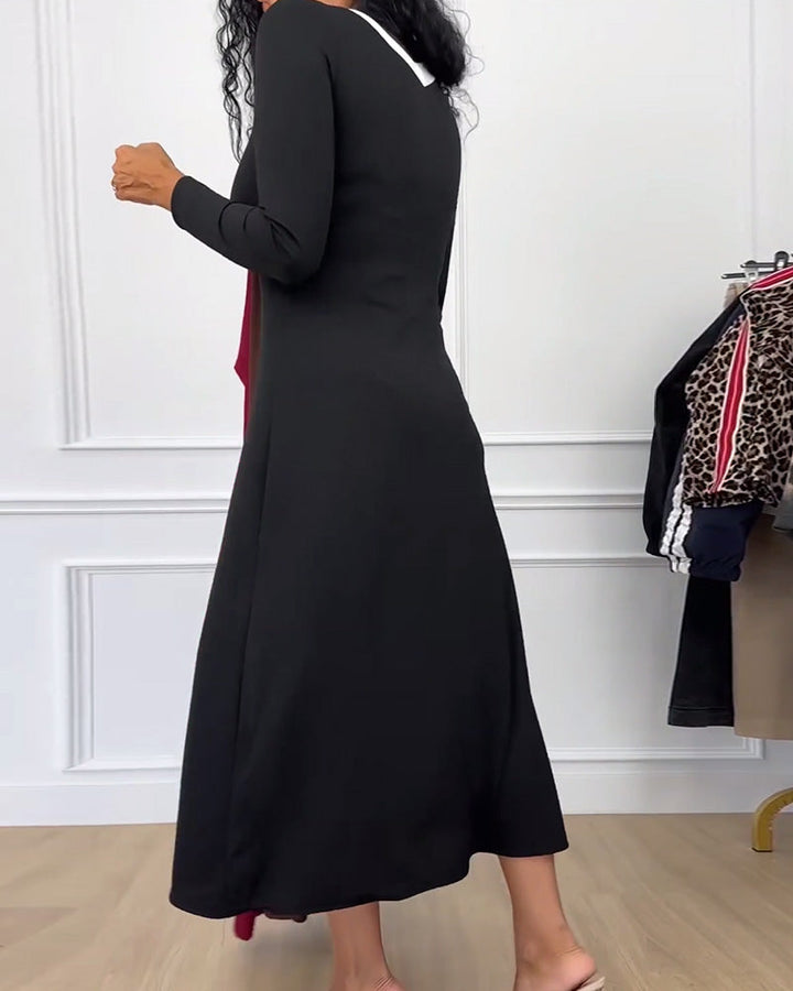 Gabrielle™ - Elegant Knit Dress Autumn Winter