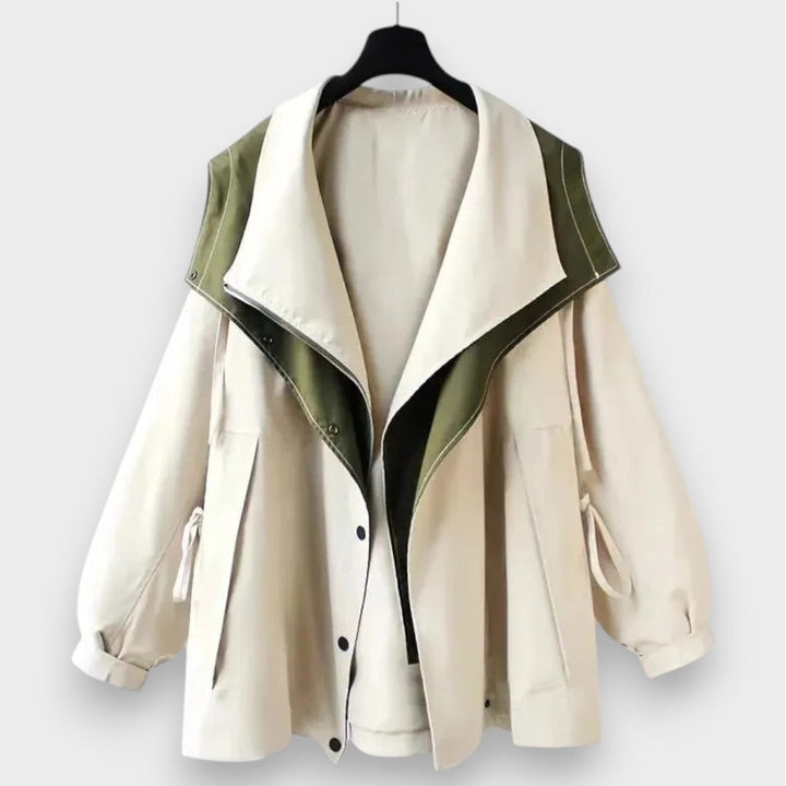 Valeria | Elegant weather-resistant Windbreaker Jacket