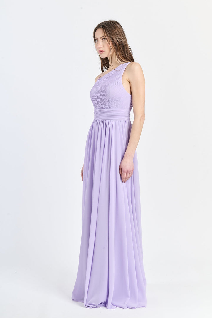 Asymmetrical Tulle Long Dress Luna