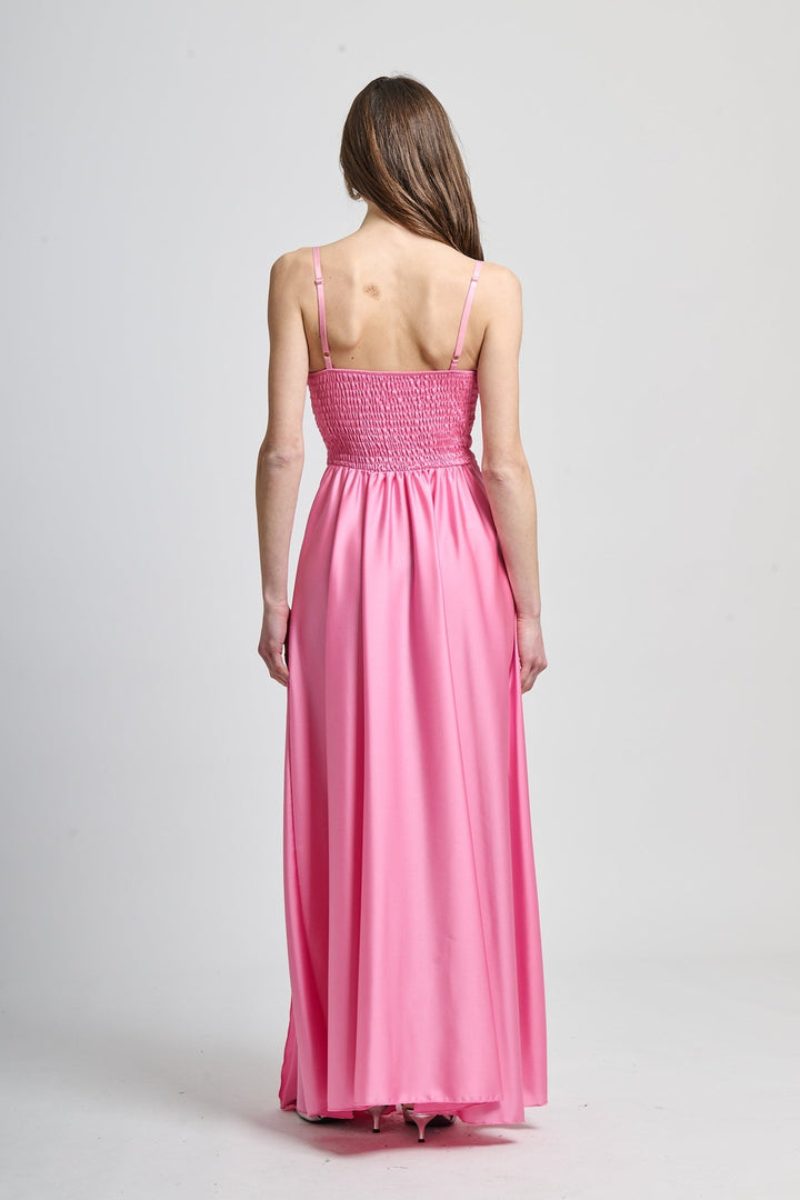 Elegant Long Dress with Side Slit Maria