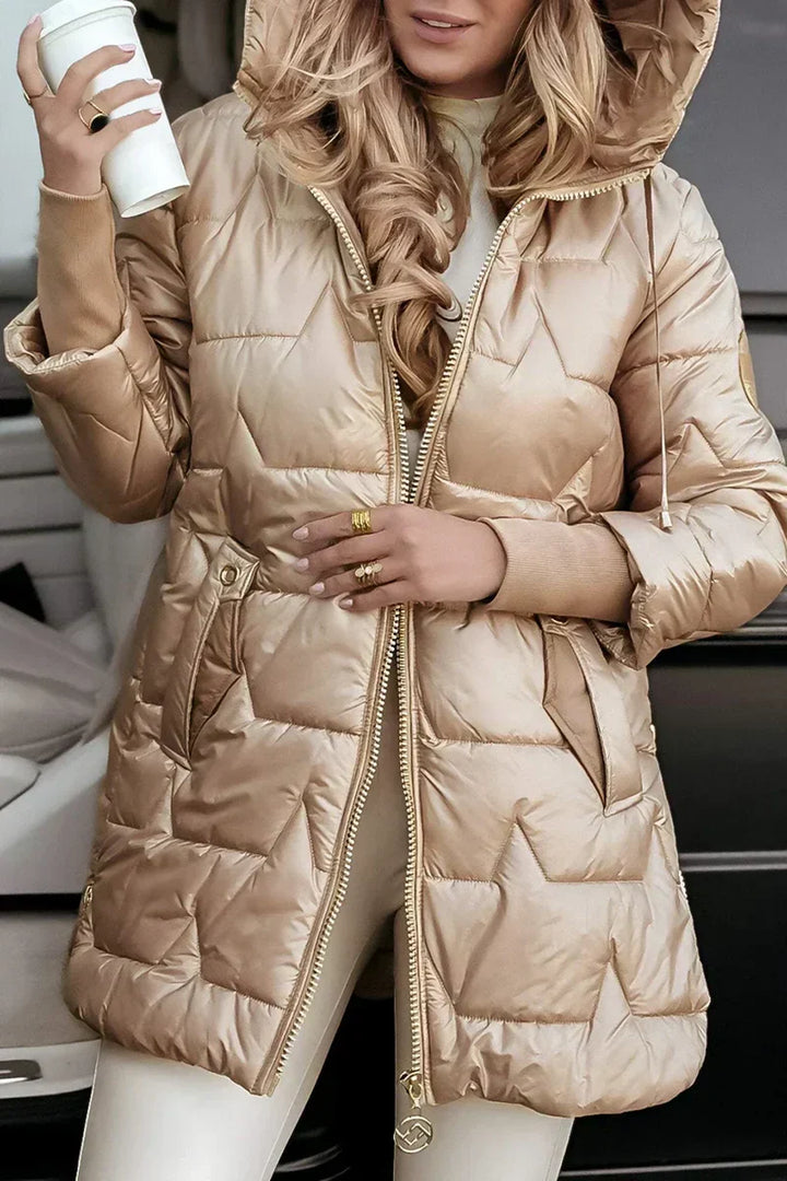 Alicja™ | Elegant Winter Coat with Hood