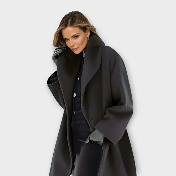 Emma - Premium Windproof Wool Coat