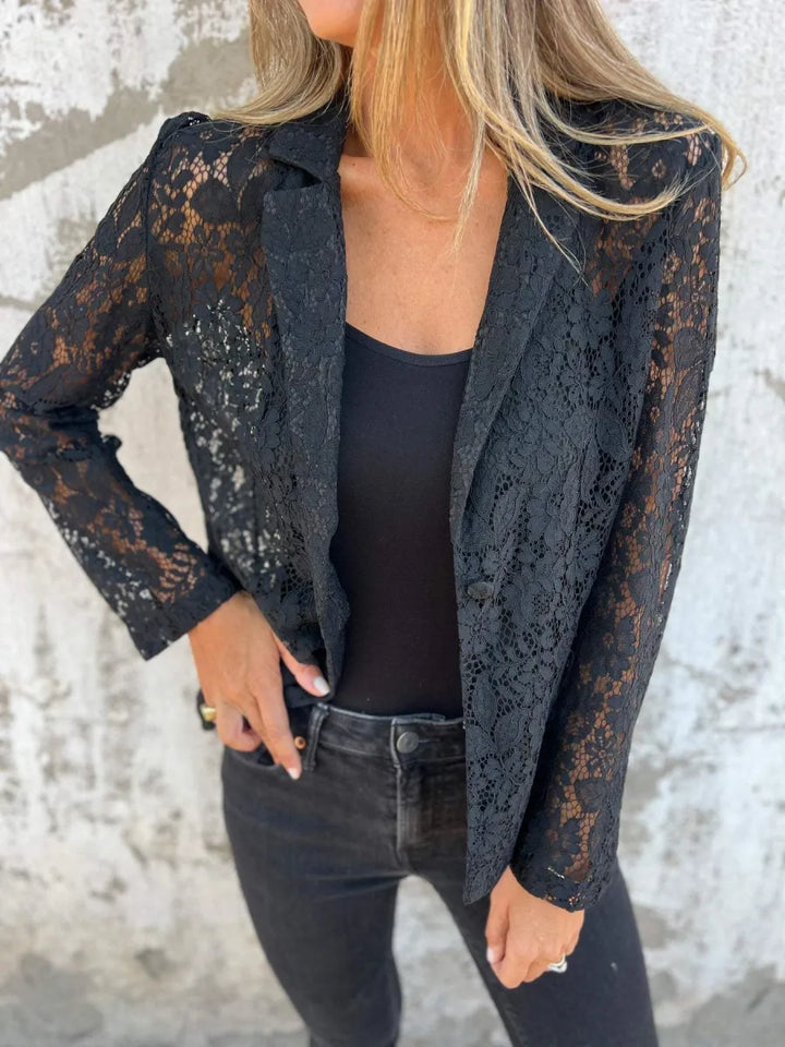 Félicie™ - Elegant Lace Blazer Lightweight and Chic