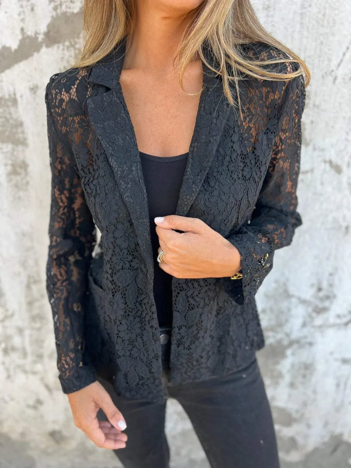 Félicie™ - Elegant Lace Blazer Lightweight and Chic