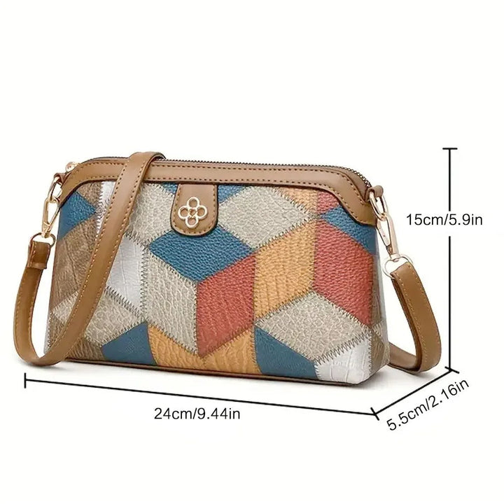 Clio - Mini Crossbody Bag Patchwork