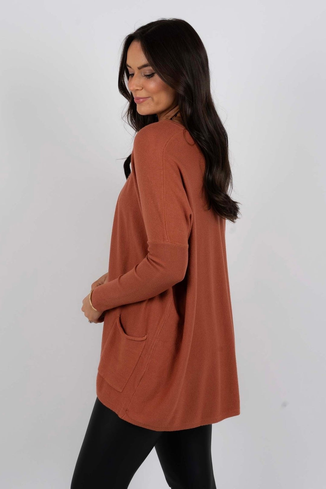 Chanel™ - Long Sleeve Tunic Pullover with Pockets for Women