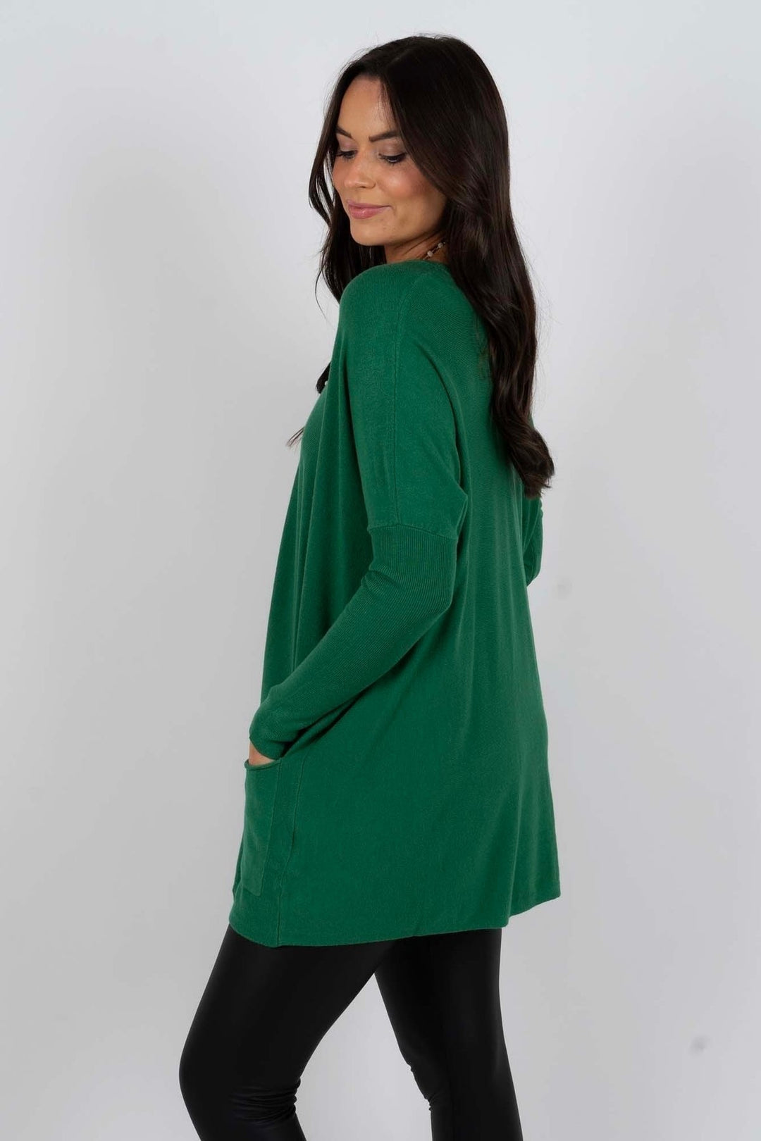 Chanel™ - Long Sleeve Tunic Pullover with Pockets for Women