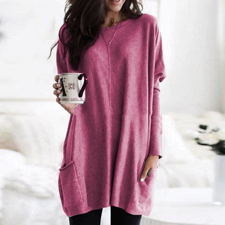 Chanel™ - Long Sleeve Tunic Pullover with Pockets for Women