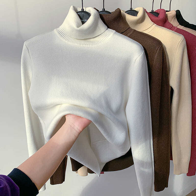 Clementine™ - High Neck Pullover Elegance and Warmth for Winter