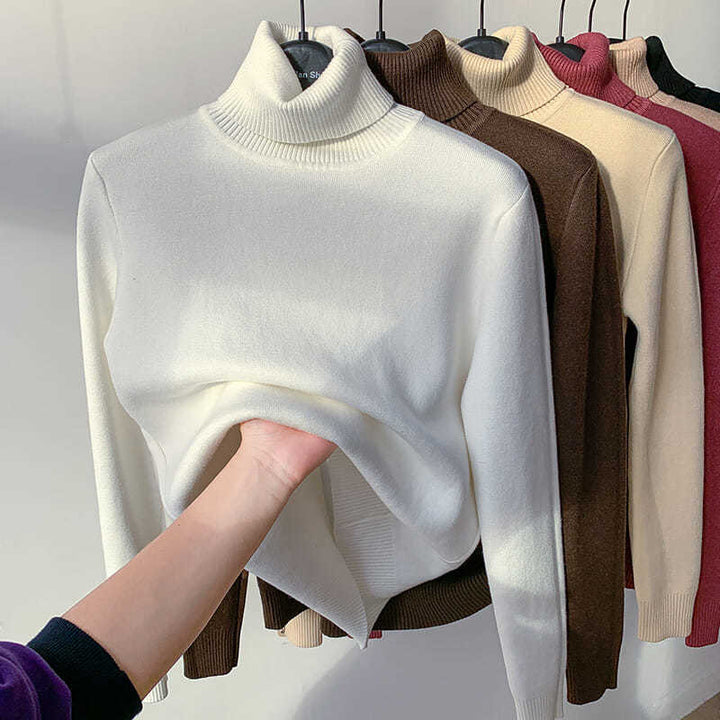 Clementine™ - High Neck Pullover Elegance and Warmth for Winter
