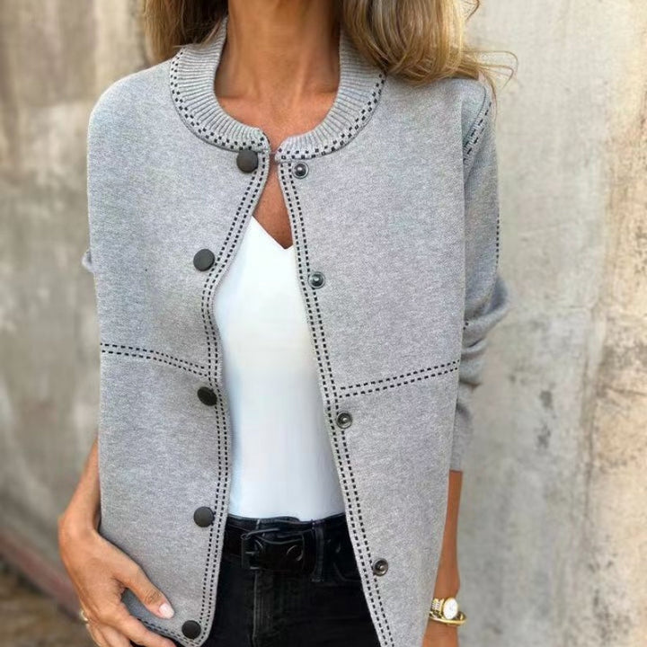 Bea™ - Cardigan Femme avec Fermeture à Boutons
